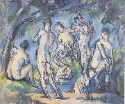 Paul Cezanne, Sept Baigneurs